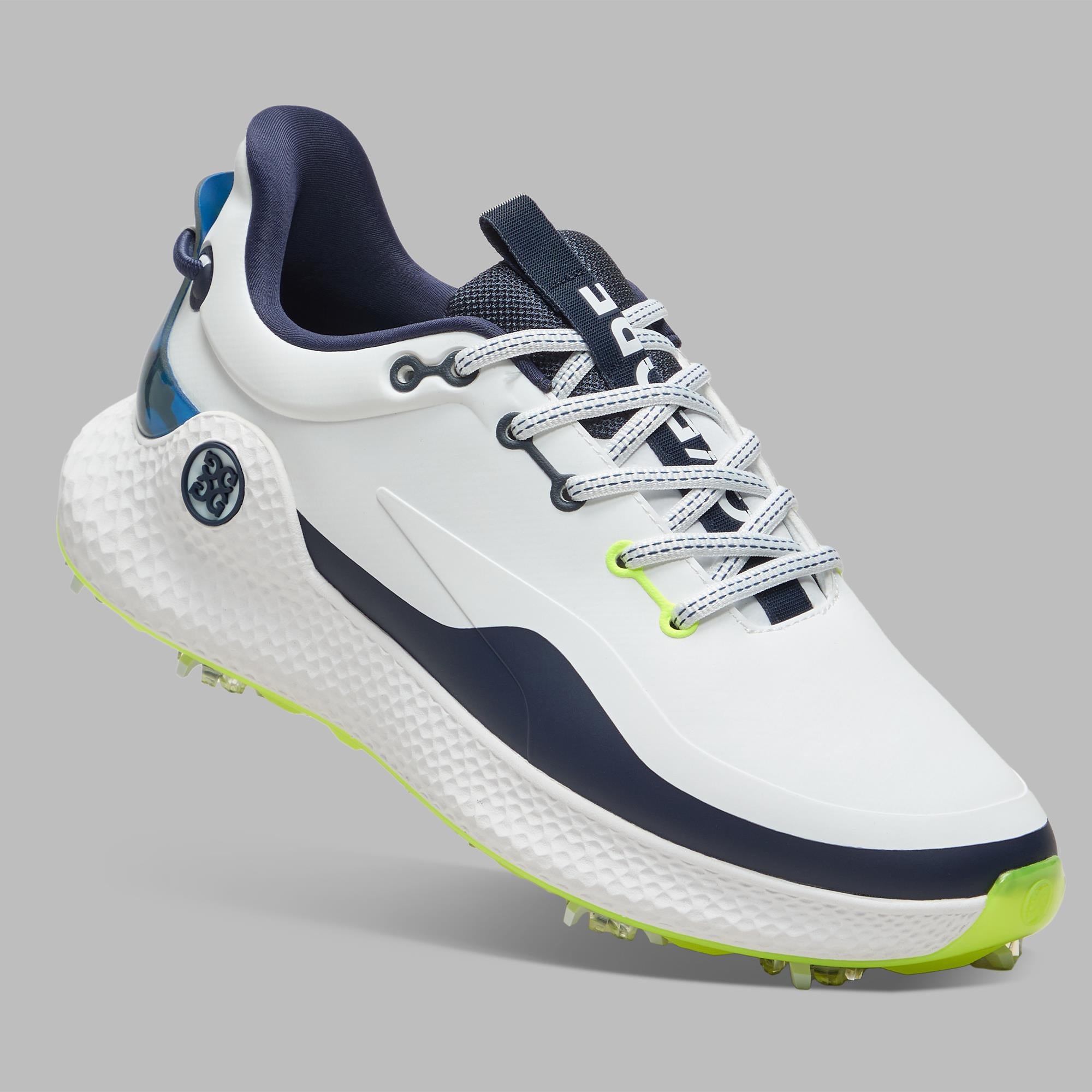 G/FORE MG4+ O2 G/LOCK Mens Golf Shoes Snow/Twilight